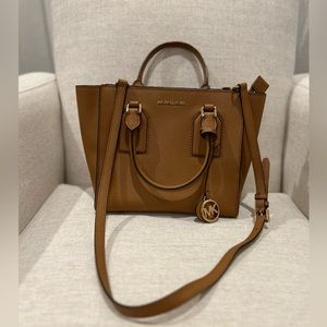 Michael Kors Purse Tan Leather